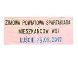Ilustracja do artykułu: Powiatowa Zimowa Spartakiada LZS Mieszkańców Wsi