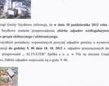 Ilustracja do artykułu: ZBIÓRKA ODPADÓW WIELKOGABARYTOWYCH ORAZ ZUŻYTEGO SPRZĘTU ELEKTRYCZNEGO I ELEKTRONICZNEGO