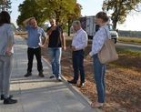Ilustracja do artykułu: Sprawdzamy postęp prac - testujemy nawierzchnię ścieżki rowerowej na odcinku Dobrzyca - Piła
