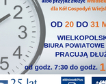Ilustracja do artykułu: Dłuższe godziny pracy wielkopolskich biur powiatowych ARiMR