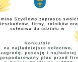 Ilustracja do artykułu: Konkurs na najładniejsze sołectwo, zagrodę, posesję i najładniej zagospodarowany plac przed firmą w Gminie Szydłowo