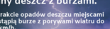 Ilustracja do artykułu: Ostrzeżenie meteorologiczne - silny deszcz z burzami