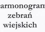 Ilustracja do artykułu: Harmonogram zebrań wiejskich- 2013