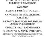 Ilustracja do artykułu: ZAPRASZAMY NA AKADEMIE MALUCHA DO CENTRUM UPOWSZECHNIANIA KULTURY