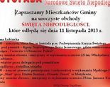 Ilustracja do artykułu: Zapraszamy na uroczyste obchody Święta Niepodległości