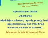 Ilustracja do artykułu: Zapraszamy do kolejnej edycji Konursu na najładniejsze sołectwo, zagrodę, posesję    i najładniej zagospodarowany plac przed firmą w Gminie Szydłowo
