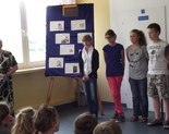 Ilustracja do artykułu: Apel podsumowujący czytelnictwo oraz Małą i Dużą Ligę Ortograficzną w SP w Szydłowie