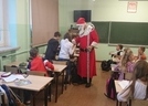Zdjęcie z galerii: Mikołaj w Zespole Szkół w Starej Łubiance