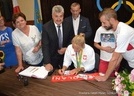 Zdjęcie z galerii: Powitanie Natalii Madaj
